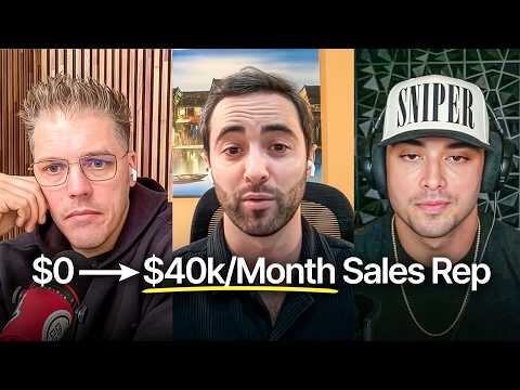 He Was $15K in Debt…Now a $40K/Month Sales Rep (Here’s How)