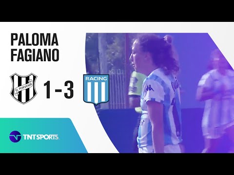 Gol de Paloma Fagiano (1-3) El Porvenir vs Racing | Zona A - F 7 - Torneo Apertura 2021