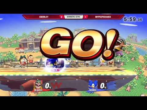 VS Weekly 10/4/18 - Winners Qtrs - Snorley (Wario) vs MYPEEPEEHARD (Sonic) - Smash 4