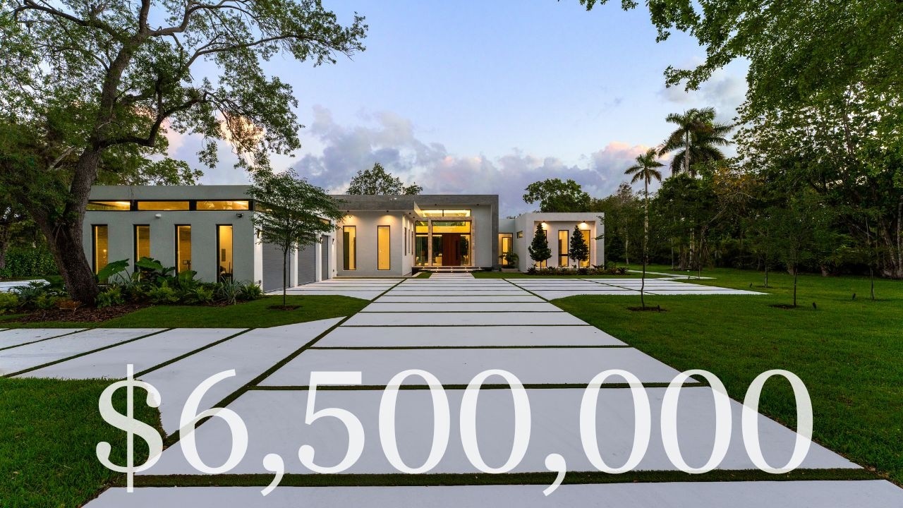 Inside a $6.5M Luxury One-Story Estate on 1.4 Acres in Miami | 9790 SW 114 St