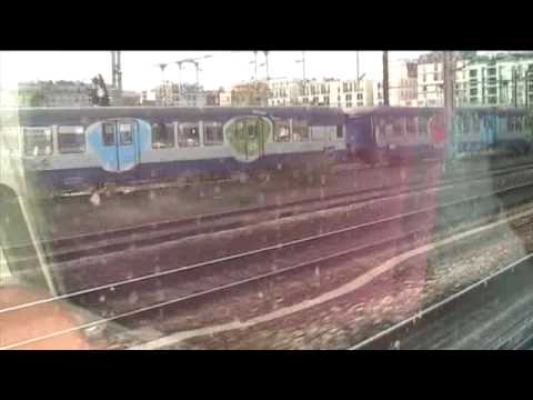 Departure from Paris Est in TGV 4403