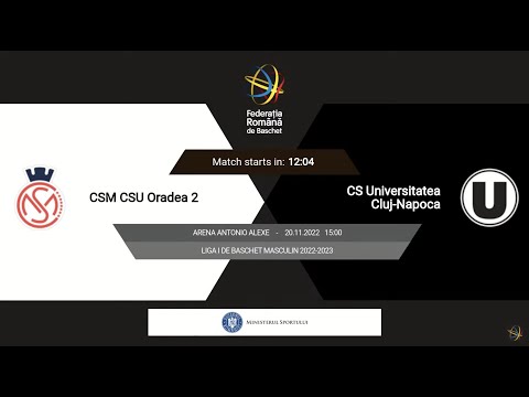 L1BM 2022-2023: CSM CSU Oradea 2 - Universitatea Cluj-Napoca