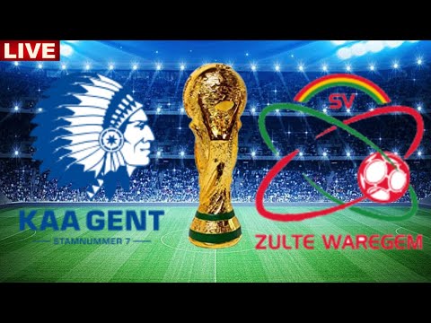 LIVE Zulte-Waregem U21 VS KAA Gent U21 | Belgian U21 Youth League 2022 | Live Score