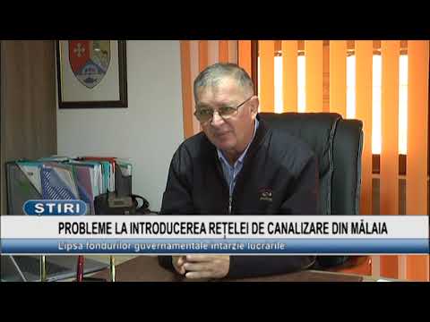PROBLEMS IN THE INTRODUCTION OF THE SEWERAGE NETWORK IN MĂLAIA