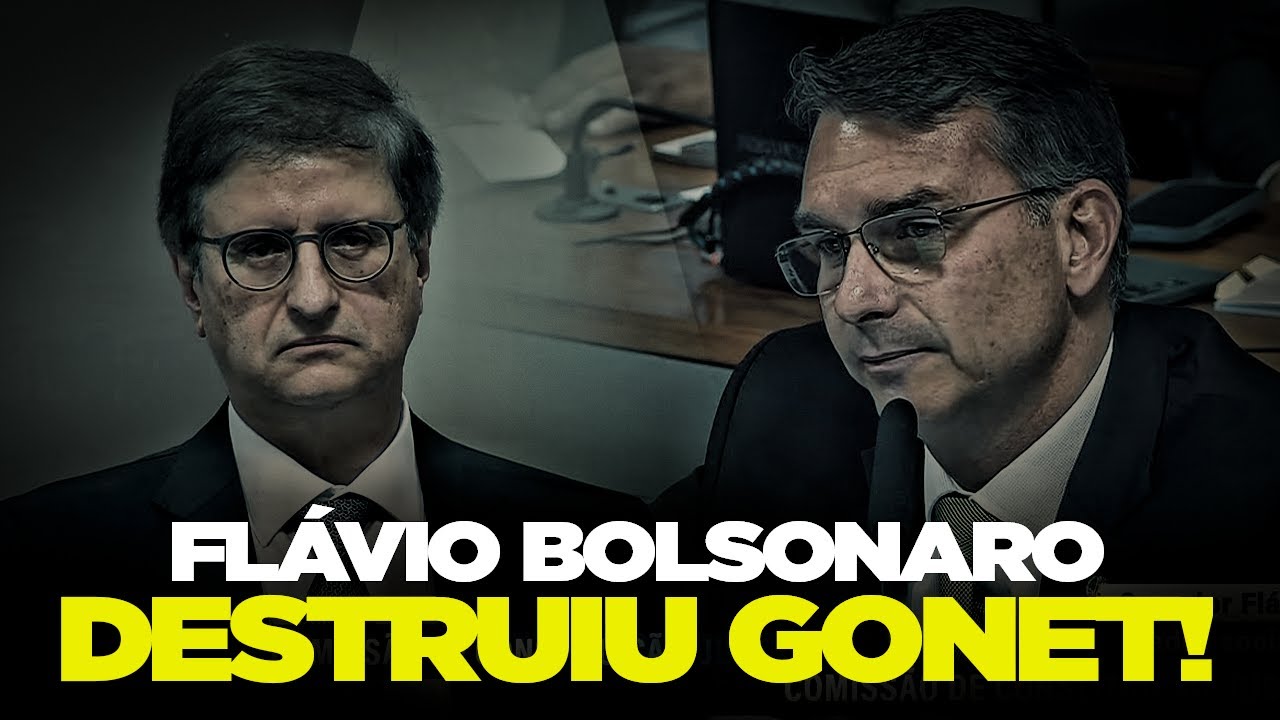 Flávio Bolsonaro expõe o lixo que é Gonet