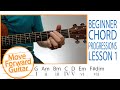 Guitar For Beginners Chord Progressions Theory Lesson 1