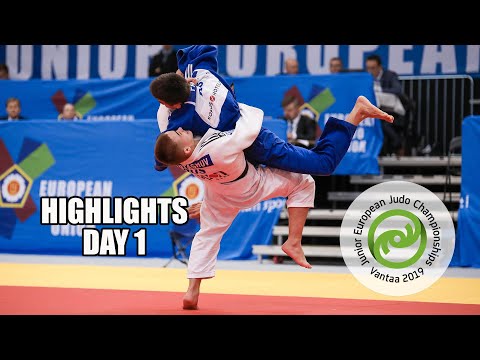 Junior European Judo Championships 2019, Vantaa Finland 🇫🇮- HIGHLIGHTS DAY 1