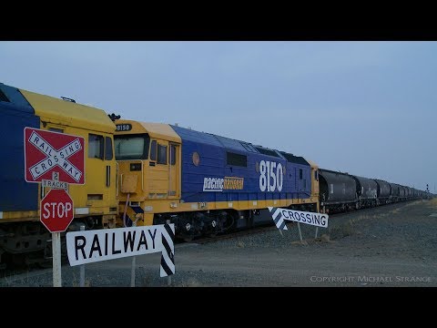 5CK5 Pacific National Grain Train - PoathTV Australian Railways