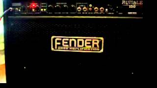 Video thumbnail for Fender Rumble 150 Bass Amplifier by claude labine