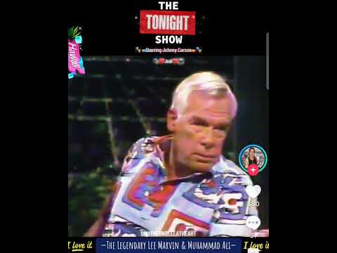 Don Rickles interviews an uncooperative Lee Marvin on the Tonight Show, early 70s.
