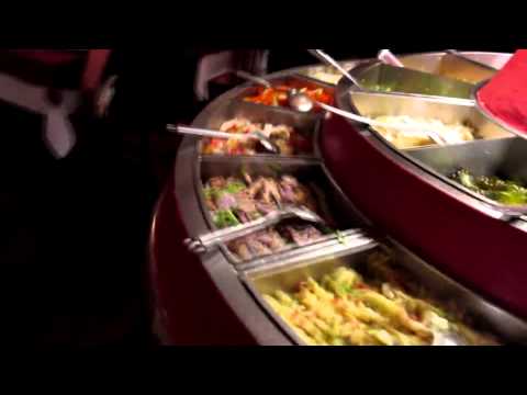 Bar de saladas no Brasil Churrasco
