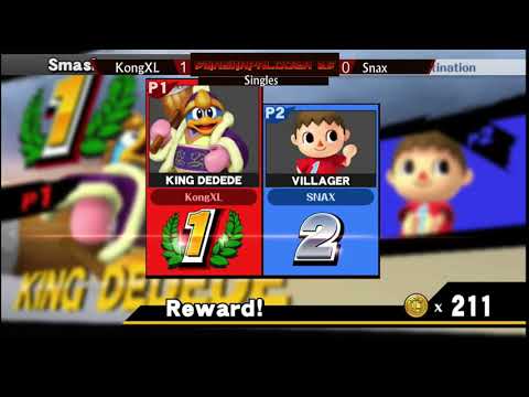 SmashaPalooza 25: Losers Finals - KongXL (King Dedede) vs Snax (Fox, Villager)