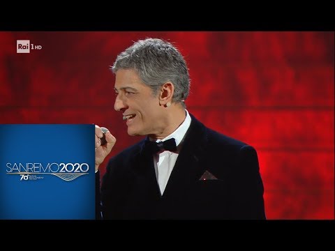 Sanremo 2020 - L'omaggio di Fiorello a Fred Bongusto