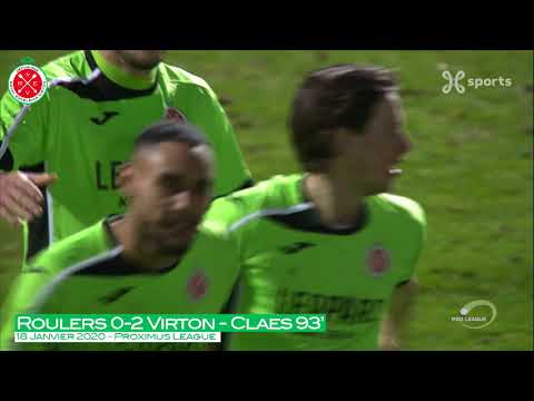 20200118 Roulers Virton (0-2) But Glenn Claes