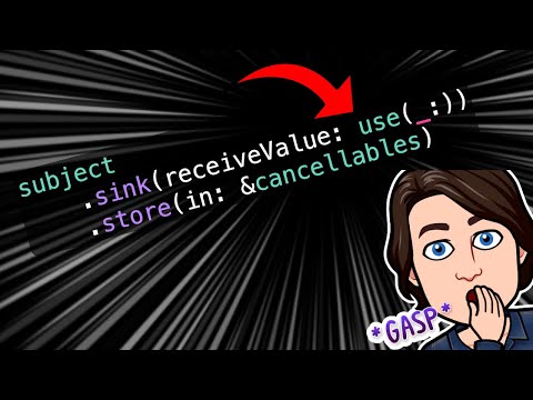 Don't use this syntax! (Or you'll get a retain cycle 😱)