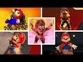 Evolution Of Mario BURNED TO DEATH BY LAVA In 3D Mario Games 1996 2026