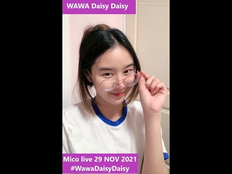 Live วาวาสาวแว่น | WAWA DAISY DAISY | Mico Live (Kitty)   29 NOV 2021