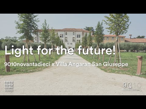 Our light for the future: 9010novantadieci x Villa Angaran San Giuseppe