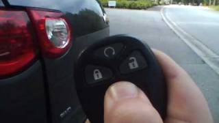 Chevy Traverse: Remote Operation