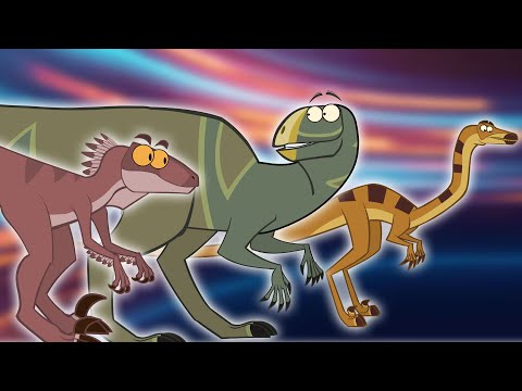 Meet The Top 5 Fastest Dinosaurs Of All Time | Funny Dinosaur Cartoons for Kids | I'm A Dinosaur