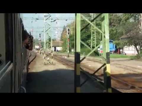 MAV M62 175 with special train PTG rail tour leaving Gyekenyes   2012 10 06