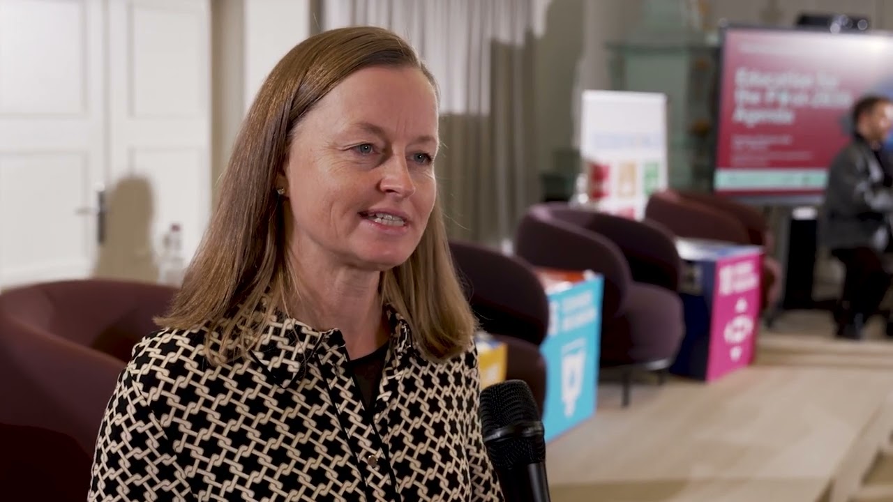 Katrin Kohl at the International Forum on Education for the Post-2030 Agenda (Interview 2)