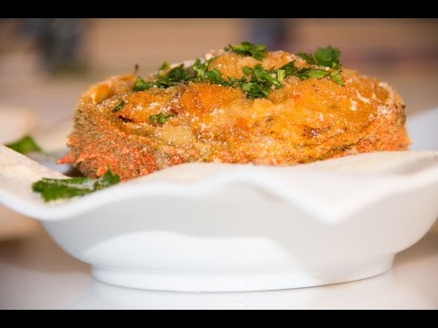 Txangurro a la Donostiarra :: vídeo-receta resumen