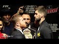 ROCKY FIELDING LOOKS LIKE A GIANT FACING OFF WITH CANELO ALVAREZ IN MADISON SQUARE GARDEN