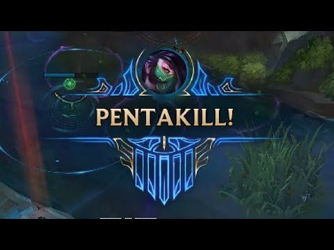 PENTAKILL AKALI REWORK | Korean Challenger | League of Legends
