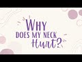 Why Does My Neck Hurt
