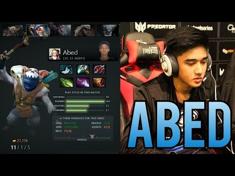 PLAYER PERSPECTIVE: Abed (Meepo) Full Version [The Kiev Major Qualifier]