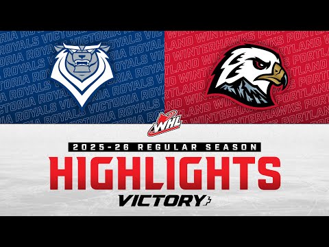 Victoria Royals at Portland Winterhawks 10/26 | WHL Highlights 2025-26