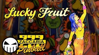 Lucky Fruit - Zaccaria Pinball (Steam) - Crow Pinball