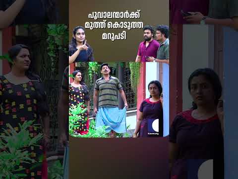 പൂവാലന്മാർക്ക് മുത്ത് കൊടുത്ത മറുപടി #aliyans #comedyserial #sitcom #comedy