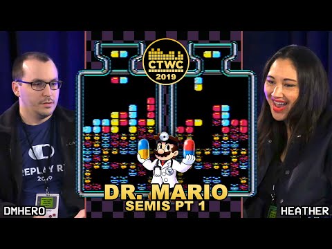 2019 Dr. Mario Championship - Semis 1 - Tetris Masters take on the Virus!