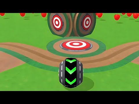 Rolling Ball Sky Escape Gameplay Speedrun All Levels 1674