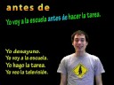 02 Spanish Lesson - Antes de / Despues de + verb (part 1)