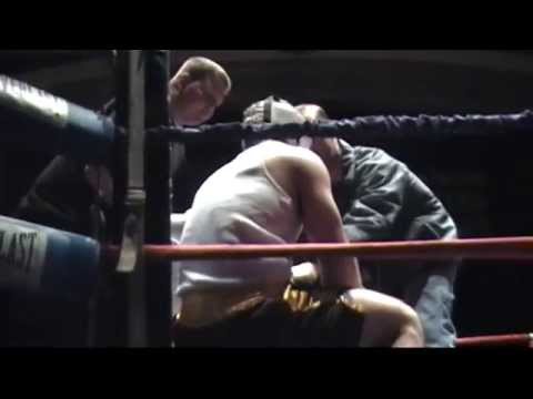 Gloden Gloves boxing match