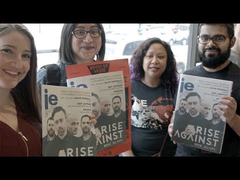 Rise Against - Signing at Reckless Records (June 8, 2017)