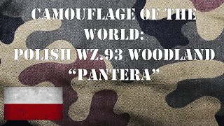 Camouflage of the World: Polish Wz.93 Woodland Pantera