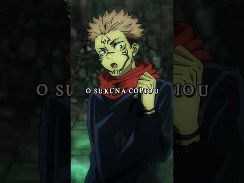 The sukuna got beaten so badly that he learned the moves of the gojo...