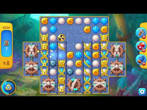 Fishdom 6830 Level - 12 moves - NO BooSTERS