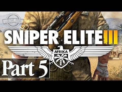 Sniper Elite 3 Walkthrough - Part 5 ARTILLERY PC Gameplay
