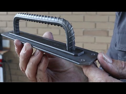 Making an Industrial Style Metal Handle - MIG Welding Project