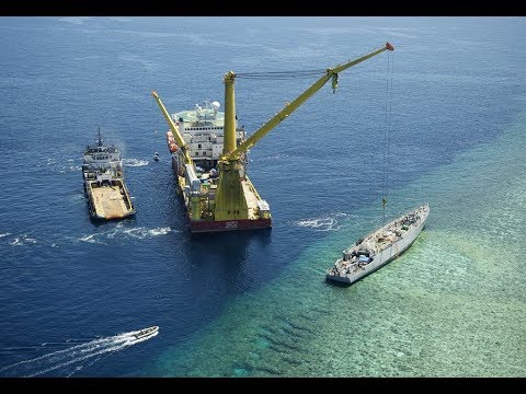 Salvage USS Guardian by SMIT Salvage