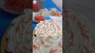 Download lagu Carrot Cake With Cream Cheese Frosting#shorts #cakedecorating#homemadebaking mp3