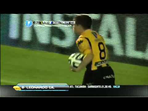Gol de Gil Olimpo 1 Godoy Cruz 0 Fecha 18 Torneo Final 2014