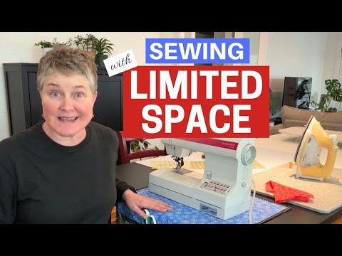 How To Create a Sewing Station With Limited Space