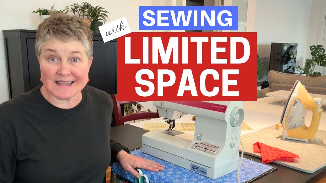 How To Create a Sewing Station With Limited Space