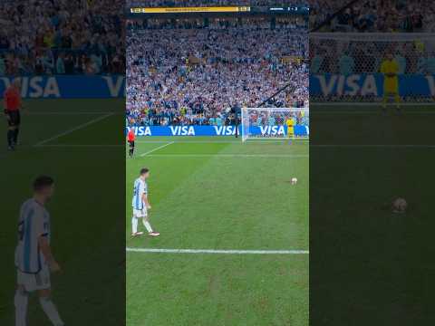 The moment when Argentina won the World Cup